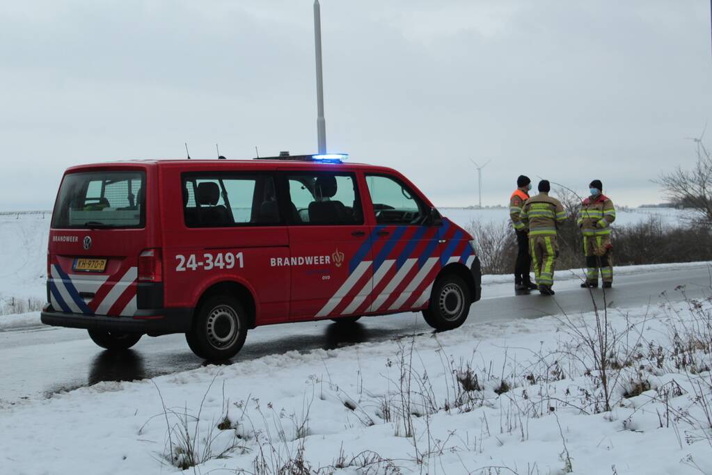 Vaten met chemisch afval aangetroffen