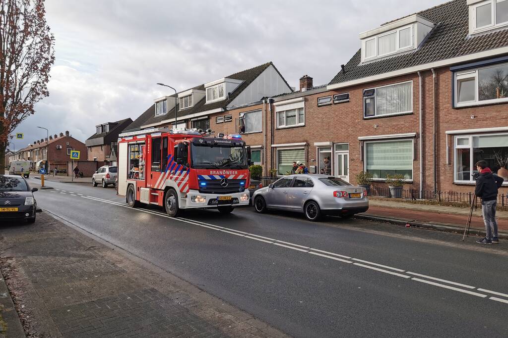 Brandweer doet onderzoek naar brand
