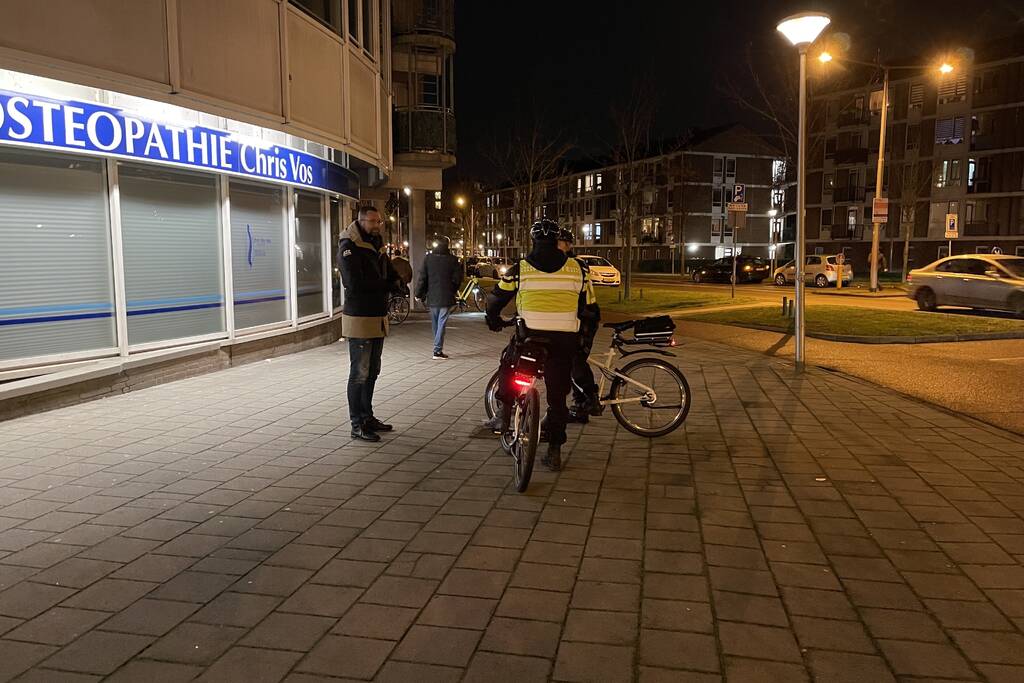 Veel politie op de been bij de Stier
