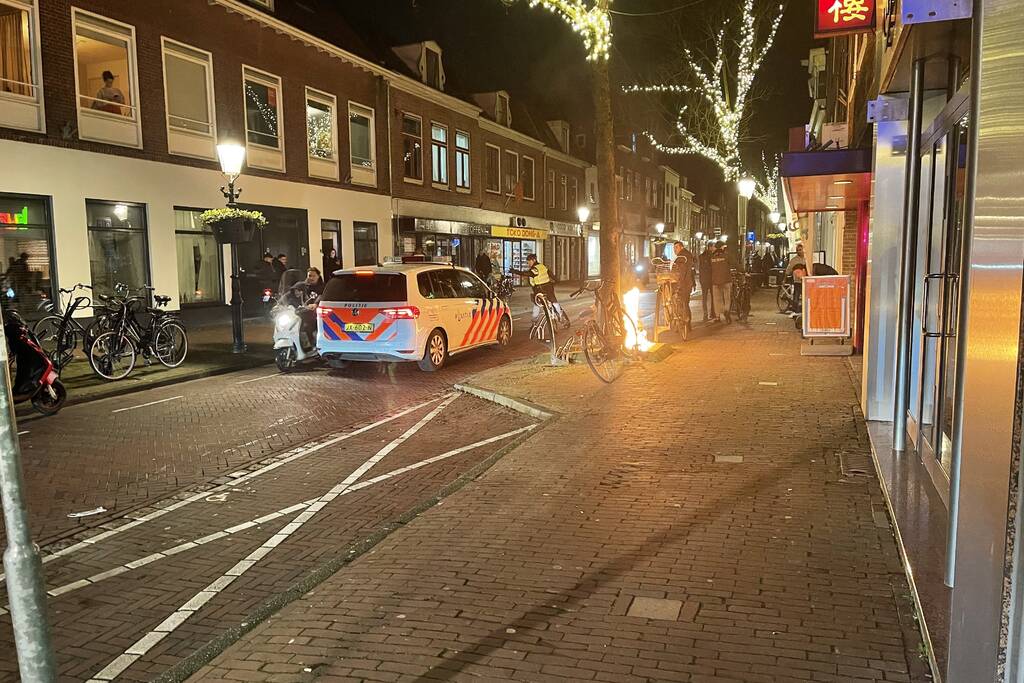 Veel politie op de been bij de Stier