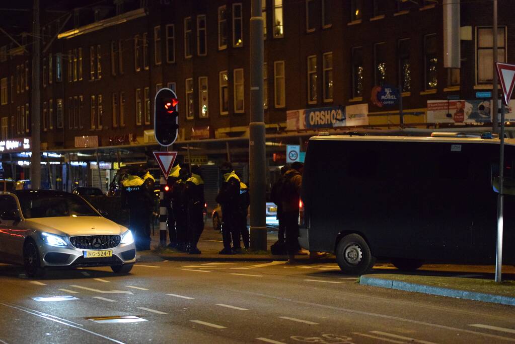 Veel ME op straat na ernstige rellen