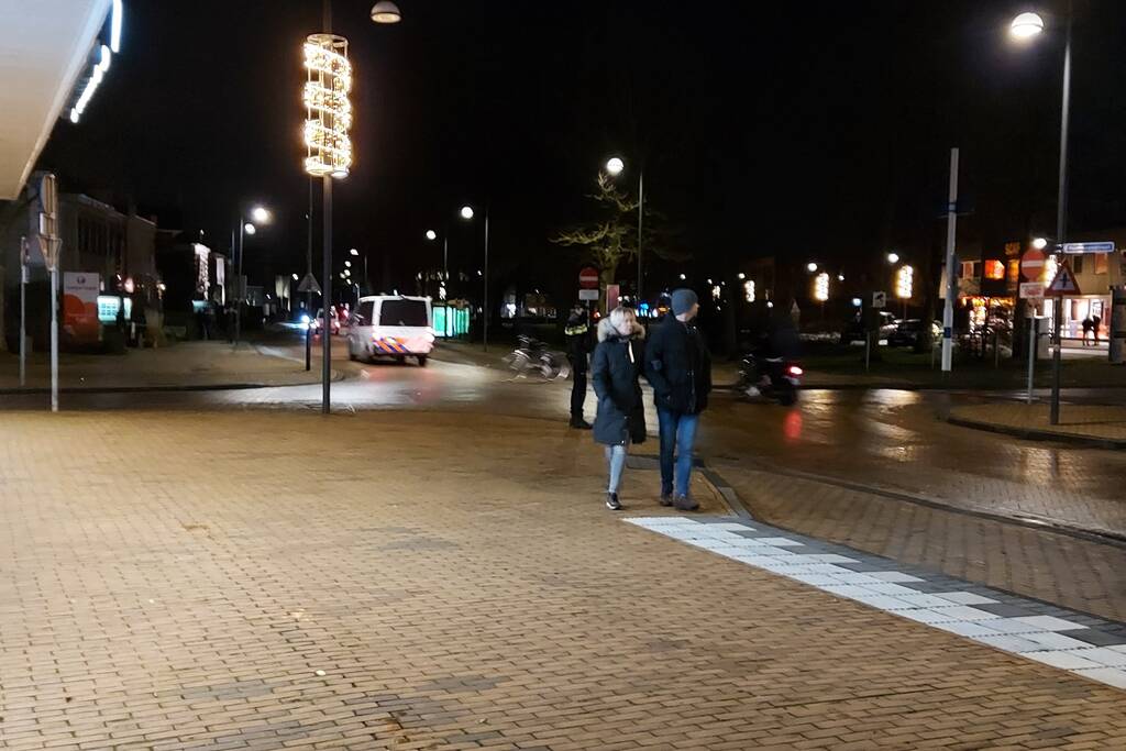 Politie sluit het centrum hermetisch af