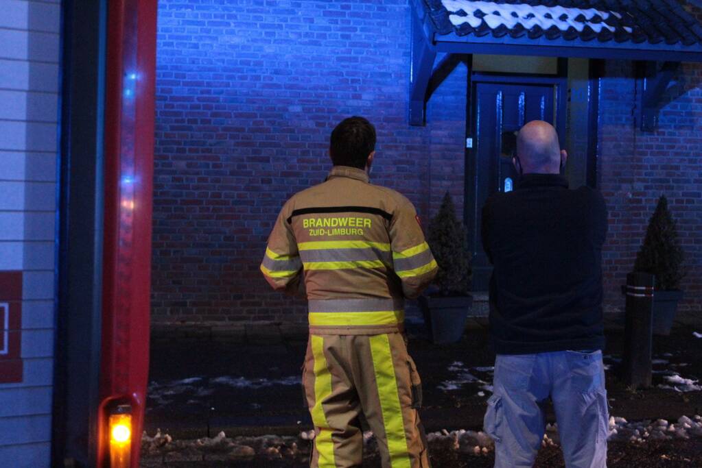 Brand in woning snel geblust