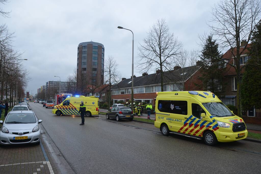 Persoon gewond door koolmonoxide