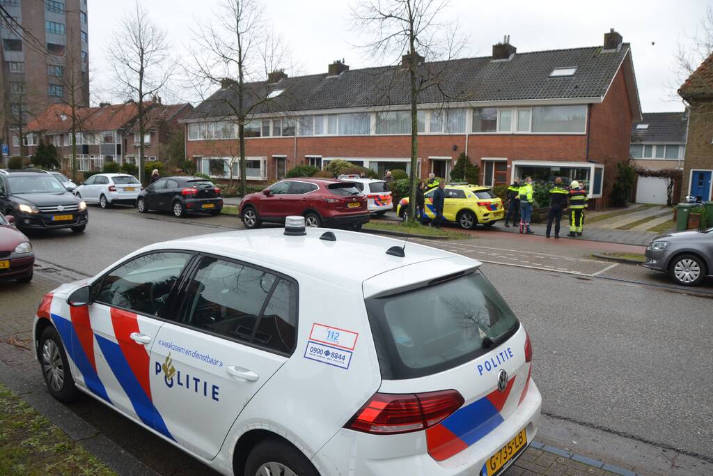 Persoon gewond door koolmonoxide