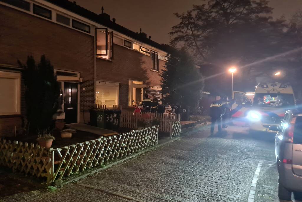 Persoon gewond na vermoedelijke brand