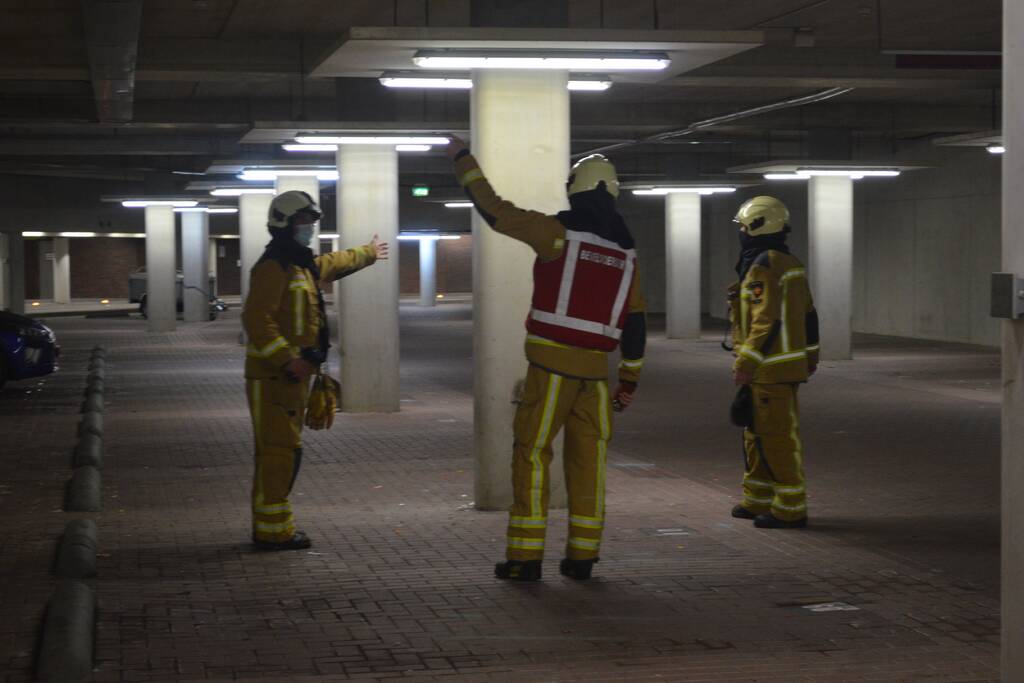 Onderzoek naar vermoedelijke brand in supermarkt