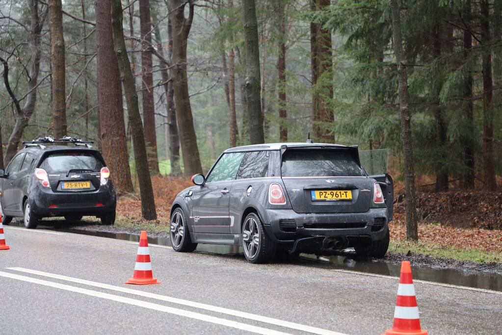 Automobilist botst vol op voorganger
