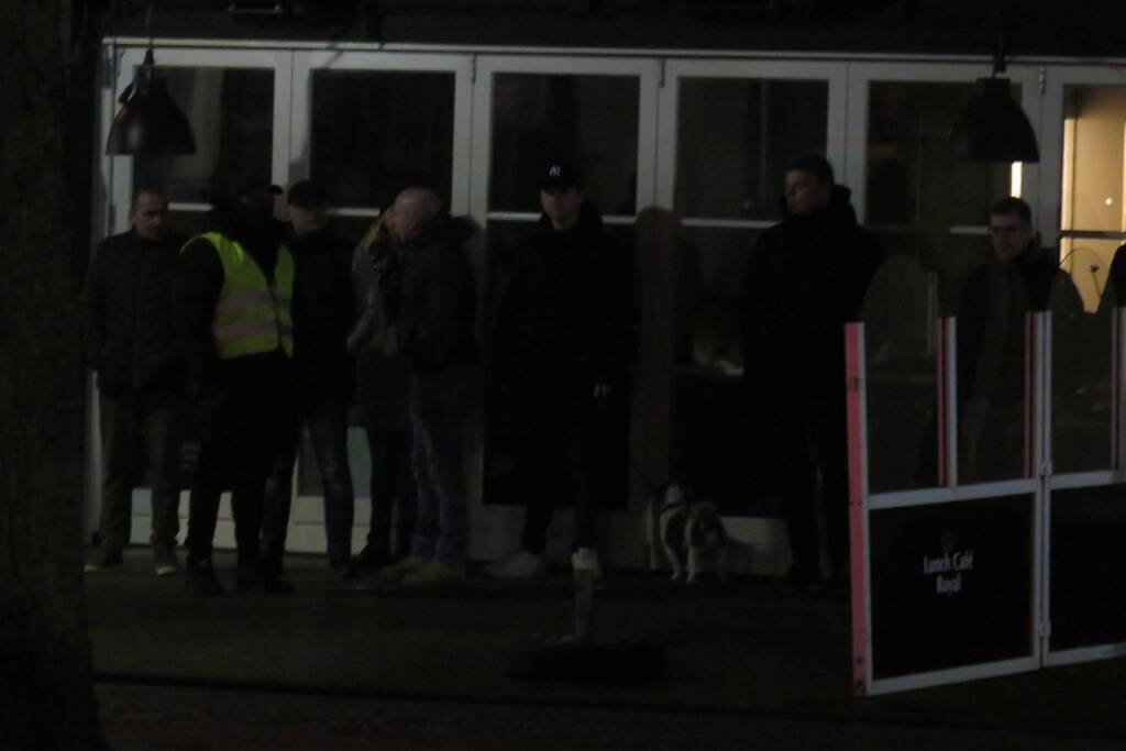 Veel politie op de been na oproep tot rellen