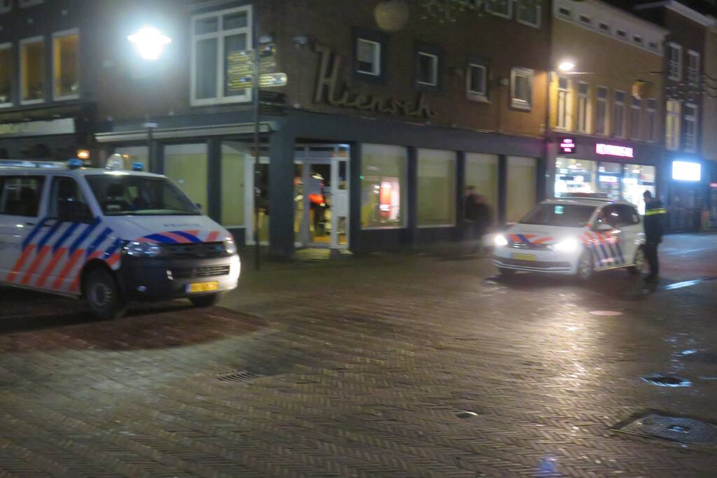 Veel politie op de been na oproep tot rellen
