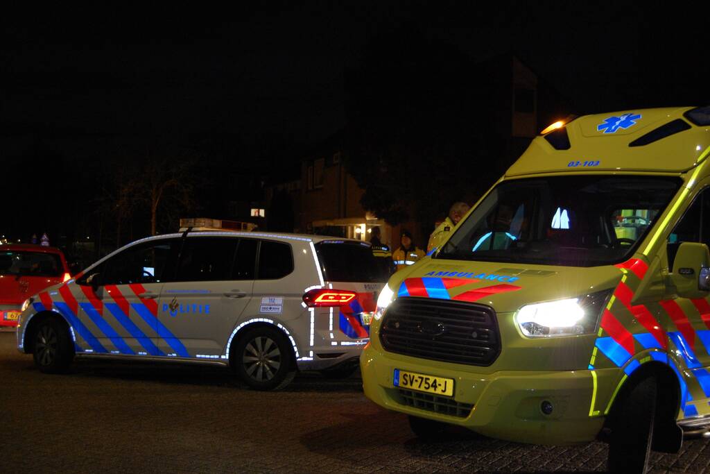 Ongeval tussen personenauto en maaltijdbezorger