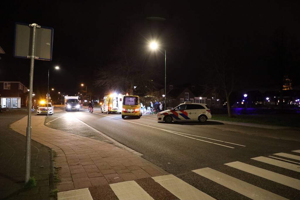 Persoon raakt zwaargewond