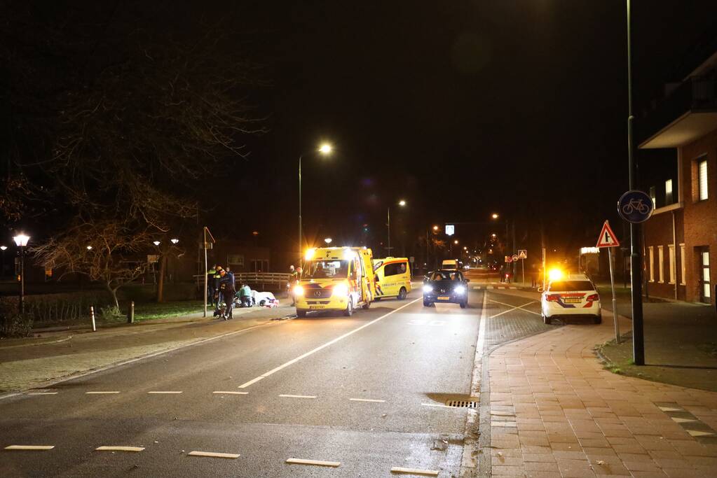 Persoon raakt zwaargewond