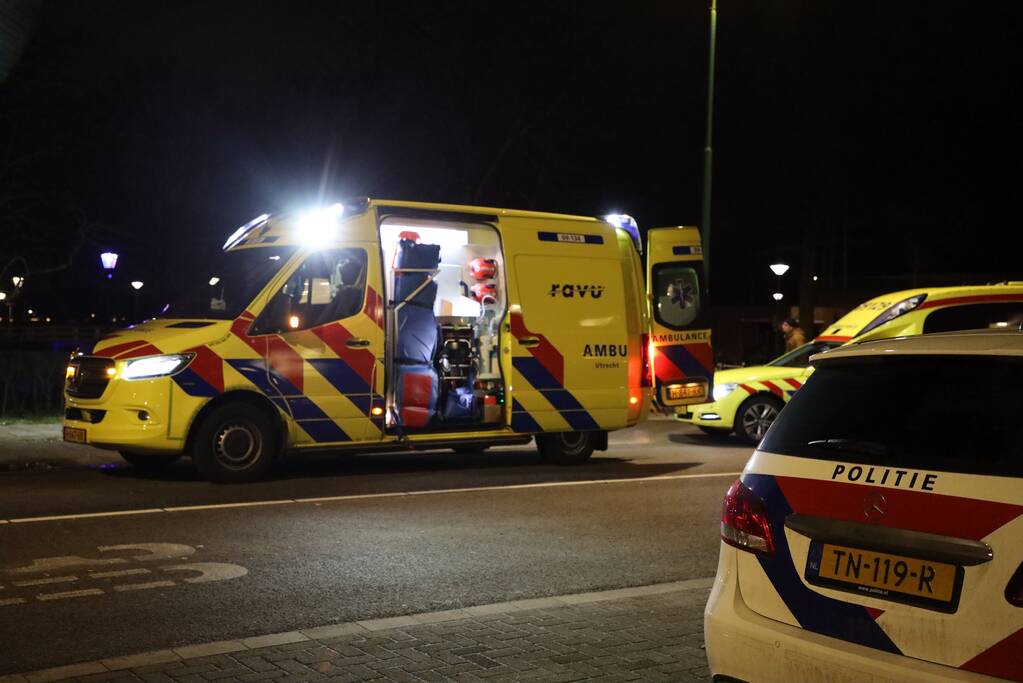 Persoon raakt zwaargewond