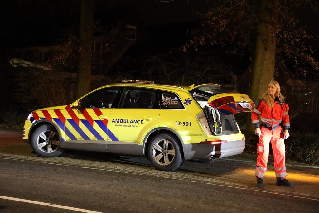 Persoon raakt zwaargewond