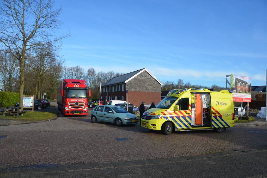 Ongeval tussen personenauto en fietser