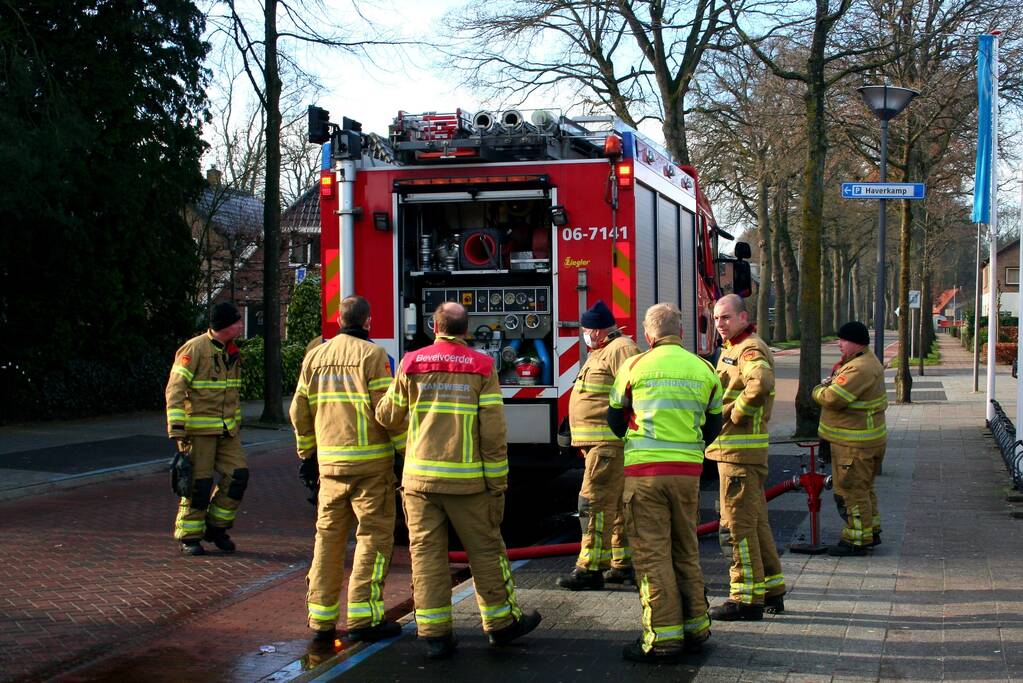 Afval in brand gestoken achter restaurant