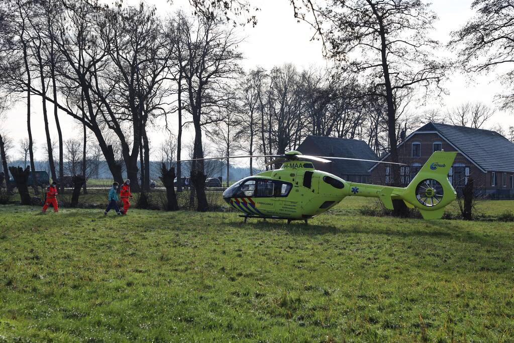 Wielrenner ernstig gewond bij ongeval