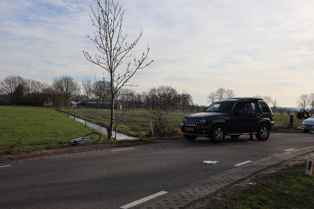 Wielrenner ernstig gewond bij ongeval