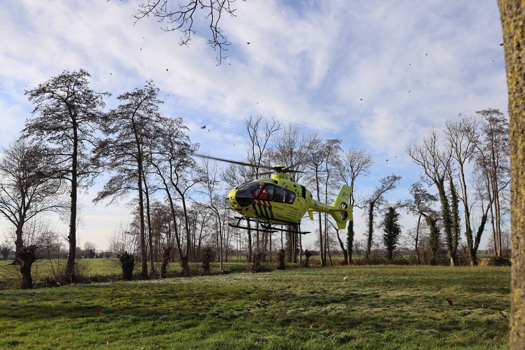 Wielrenner ernstig gewond bij ongeval