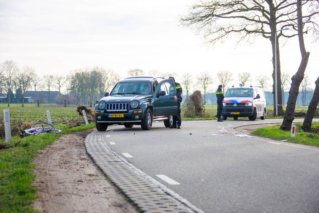 Wielrenner ernstig gewond bij ongeval