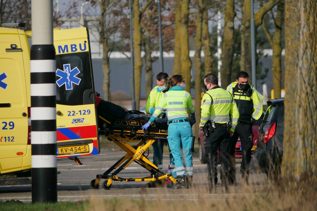 Gewonde bij ongeval tussen twee voertuigen