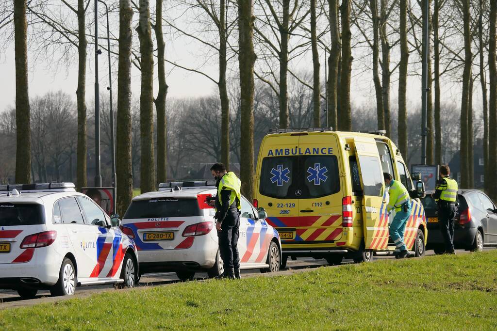 Gewonde bij ongeval tussen twee voertuigen