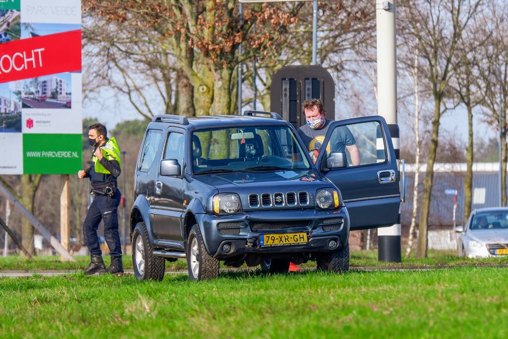 Gewonde bij ongeval tussen twee voertuigen
