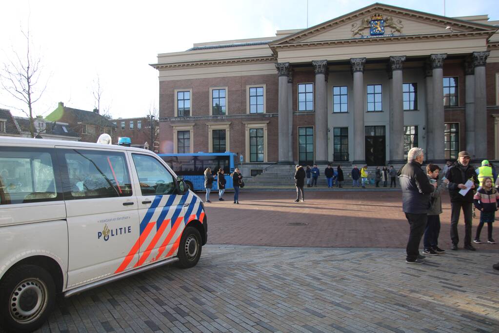 Aanhoudingen bij demonstratie