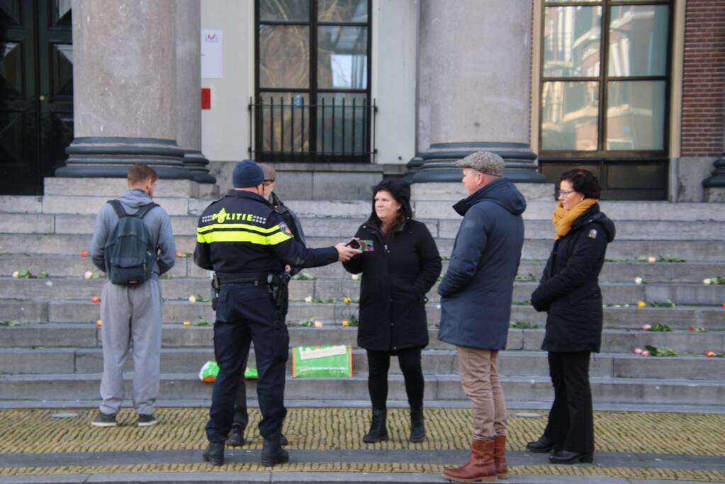 Aanhoudingen bij demonstratie