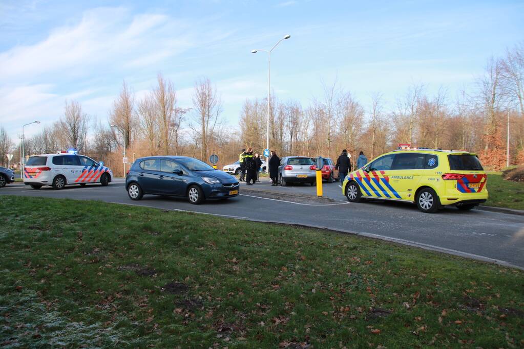 Schade bij ongeval op kruising