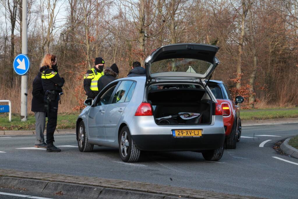 Schade bij ongeval op kruising