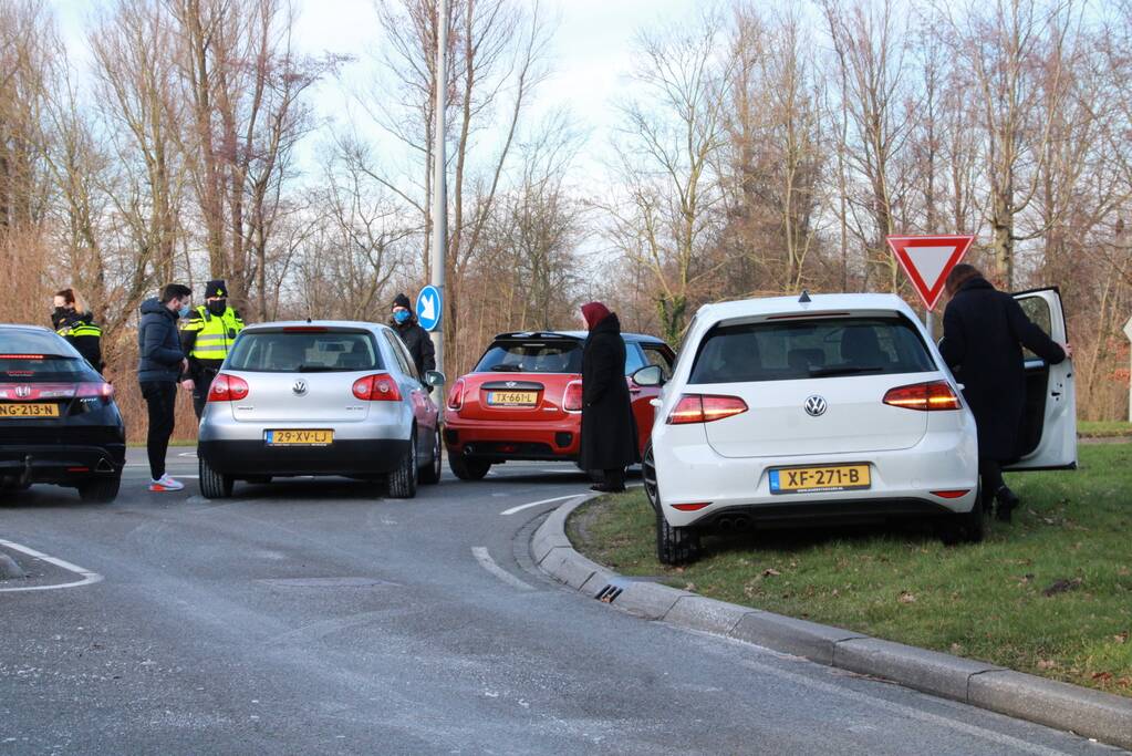 Schade bij ongeval op kruising