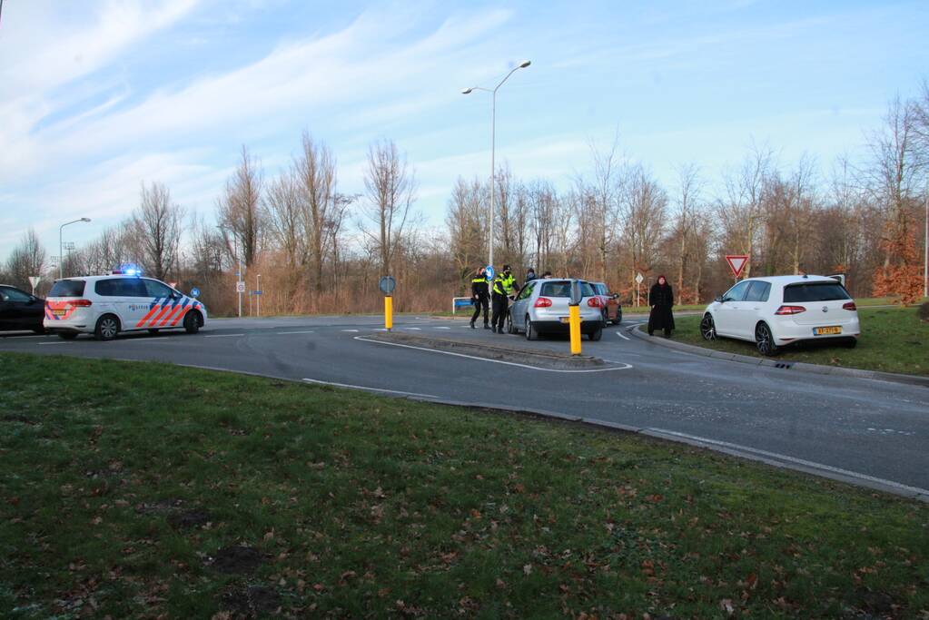 Schade bij ongeval op kruising