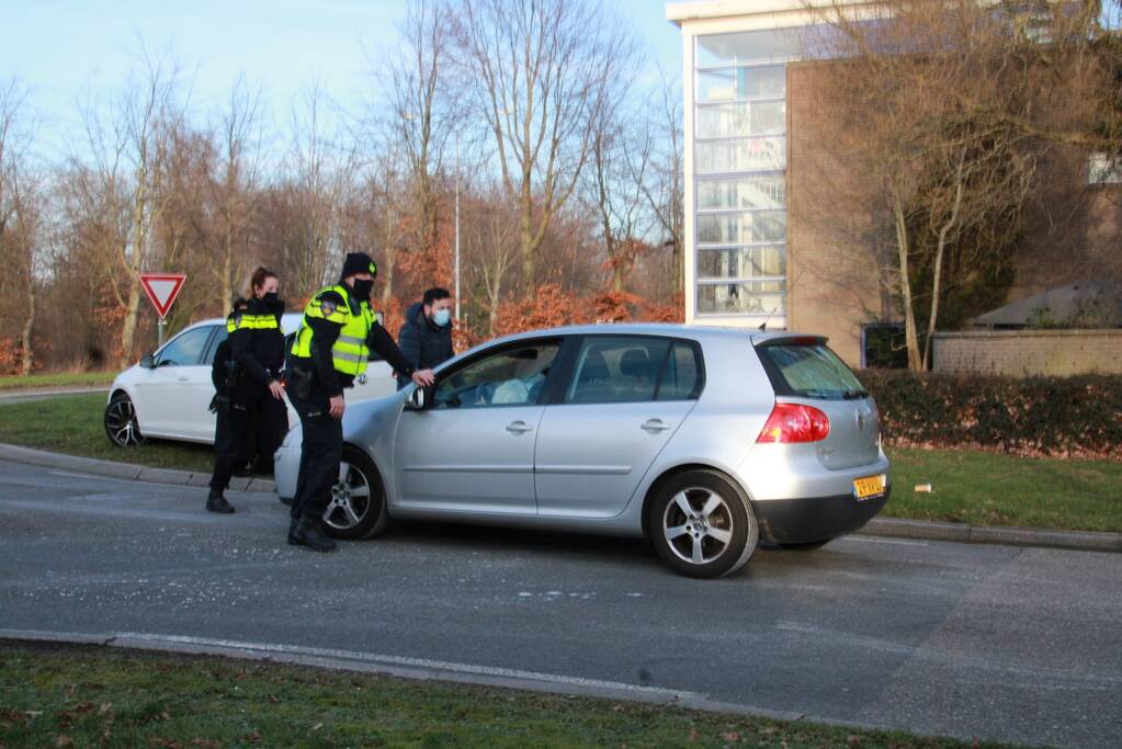 Schade bij ongeval op kruising