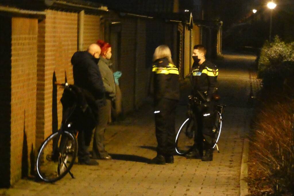 Fietser gaat onderuit