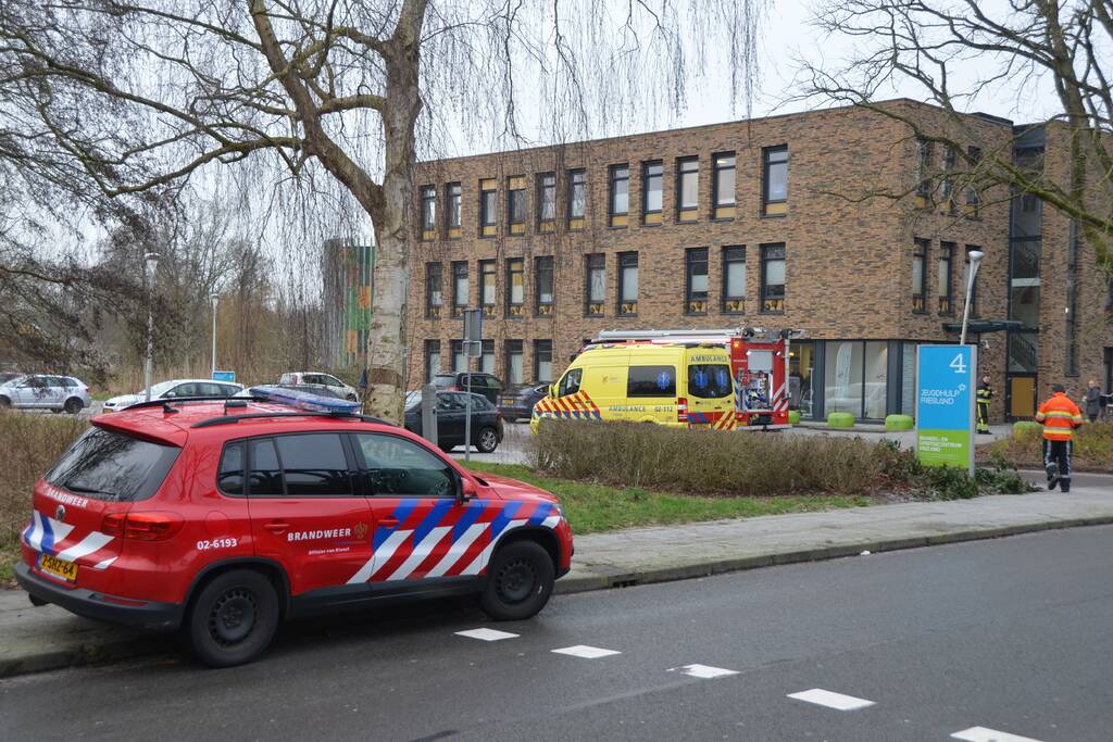 Brand bij gezondheidscentrum