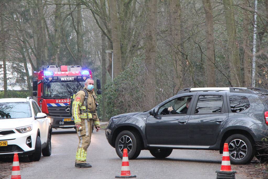 Gasleiding geraakt bij graafwerkzaamheden