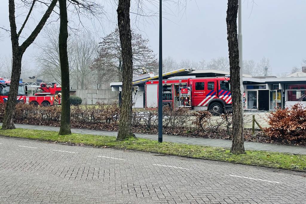Uitslaande brand in sauna De Thermen