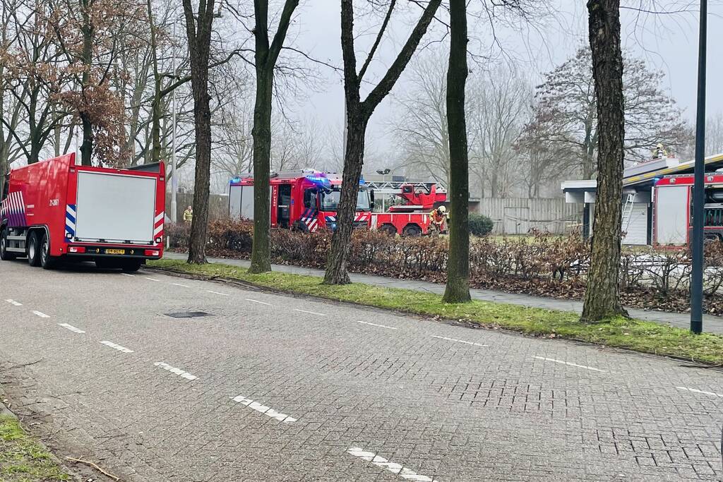 Uitslaande brand in sauna De Thermen