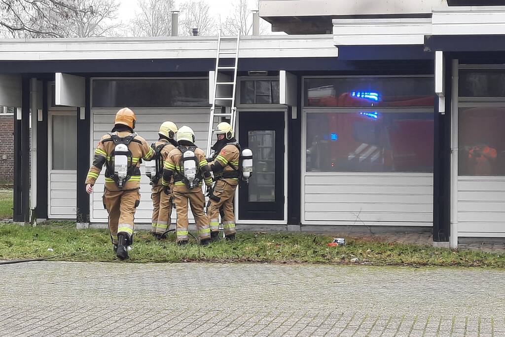 Uitslaande brand in sauna De Thermen