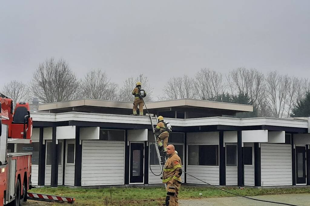 Uitslaande brand in sauna De Thermen