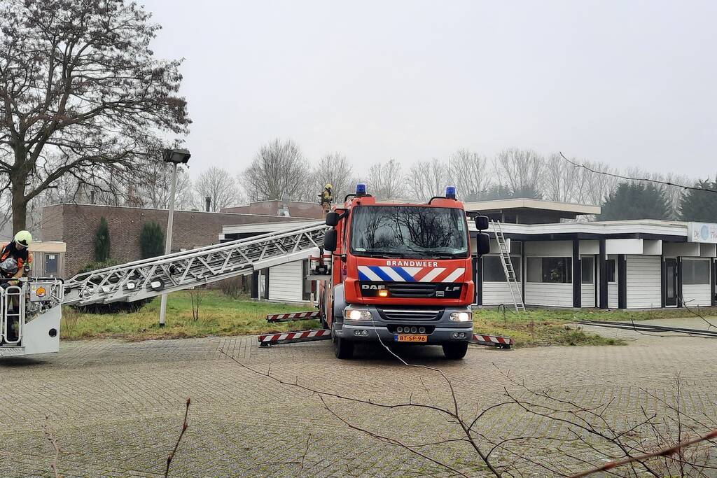 Uitslaande brand in sauna De Thermen