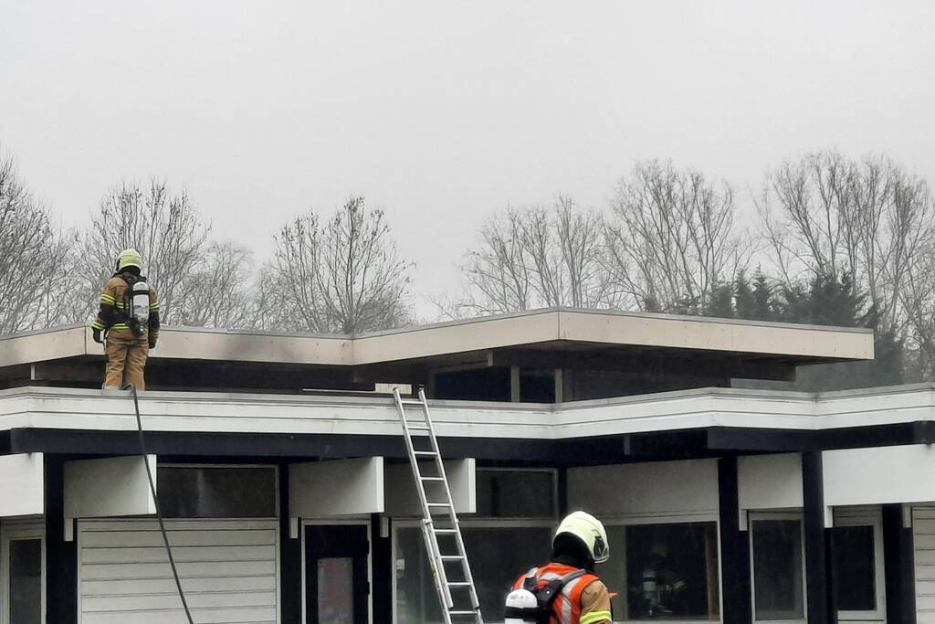 Uitslaande brand in sauna De Thermen
