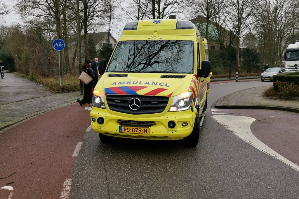 Voetganger onderuit gegaan