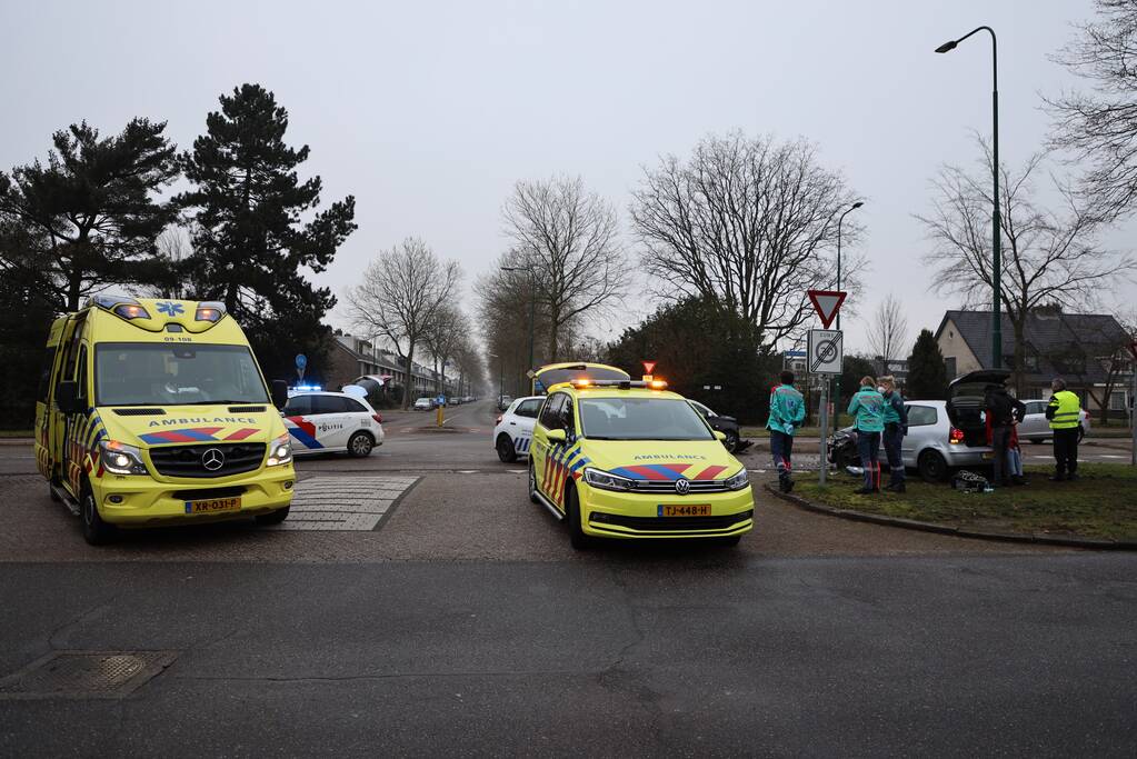 Ravage bij ongeluk op kruising