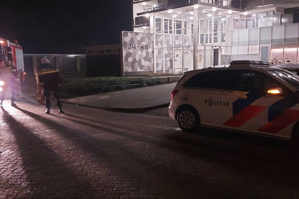 Veel rook bij vergeten pan op het vuur