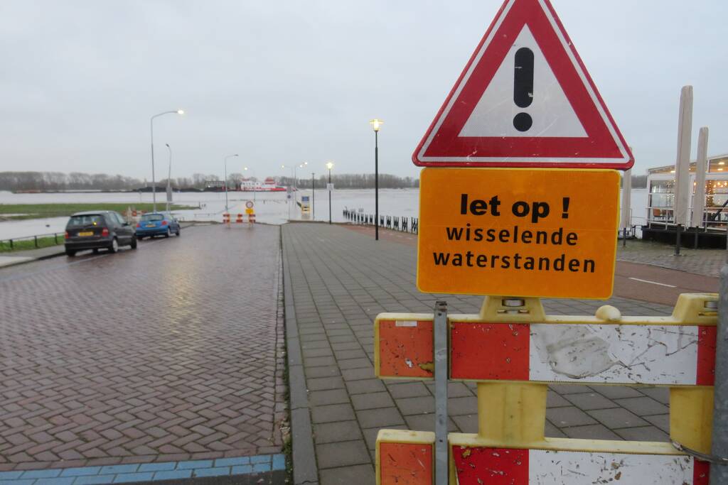 Rijkswaterstaat maakt zich klaar voor hoogwater