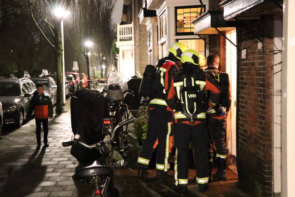 Woningen ontruimd door gaslucht