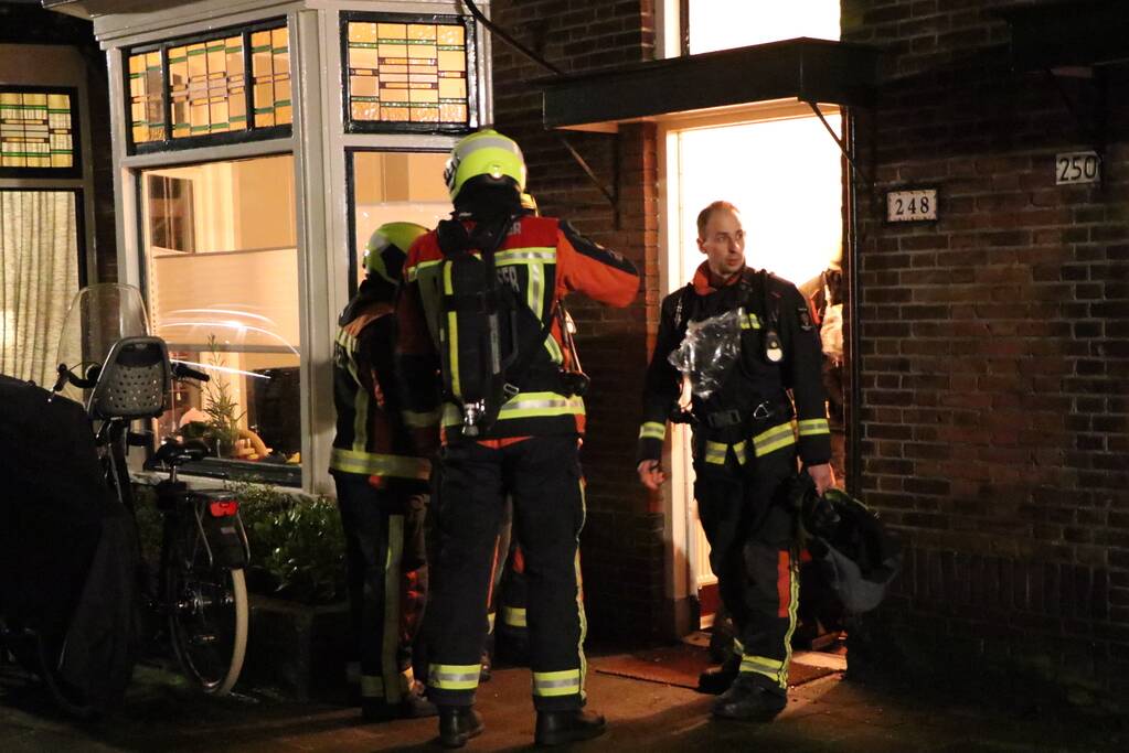 Woningen ontruimd door gaslucht